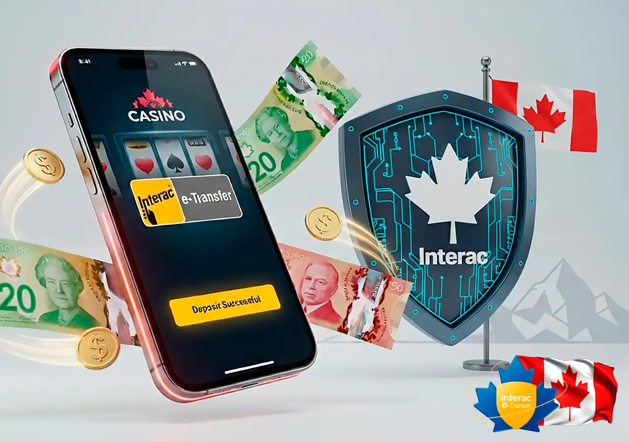 Legal status and security features of Interac for online gambling players in Canada.